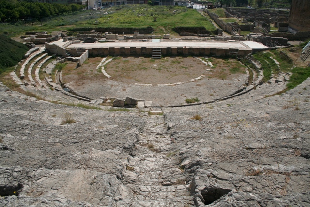 Argos - The large 3rd Century BC theatre